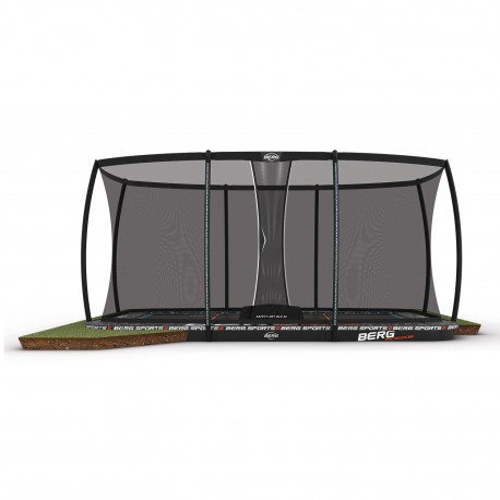 BERG Ultim Pro Bouncer FlatGround 500 + Safety Net DLX XL (32.51.95.30)